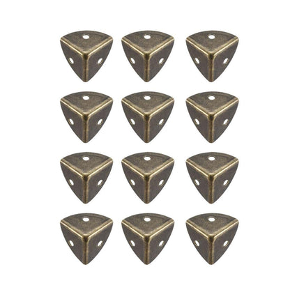 uxcell Metal Box Corner Protectors Edge Guard, 12pcs