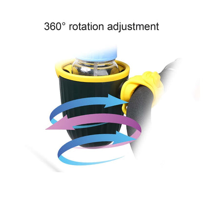 Cup Holder 360 Degree Rotation for Bottles and Cups