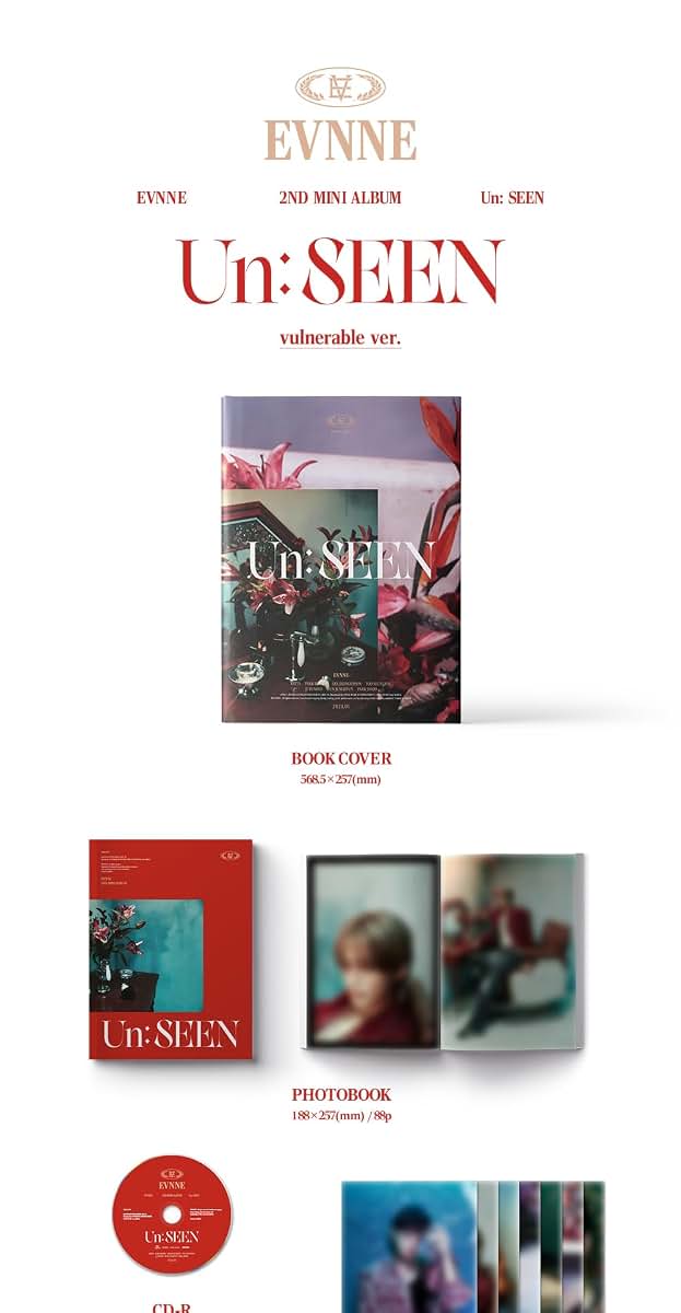 DREAMUS EVNNE Un : SEEN 2nd Mini Album CD+Photobook+Folding Poster on Pack+Photocard+Tracking Sealed (Standard (photo 4)
