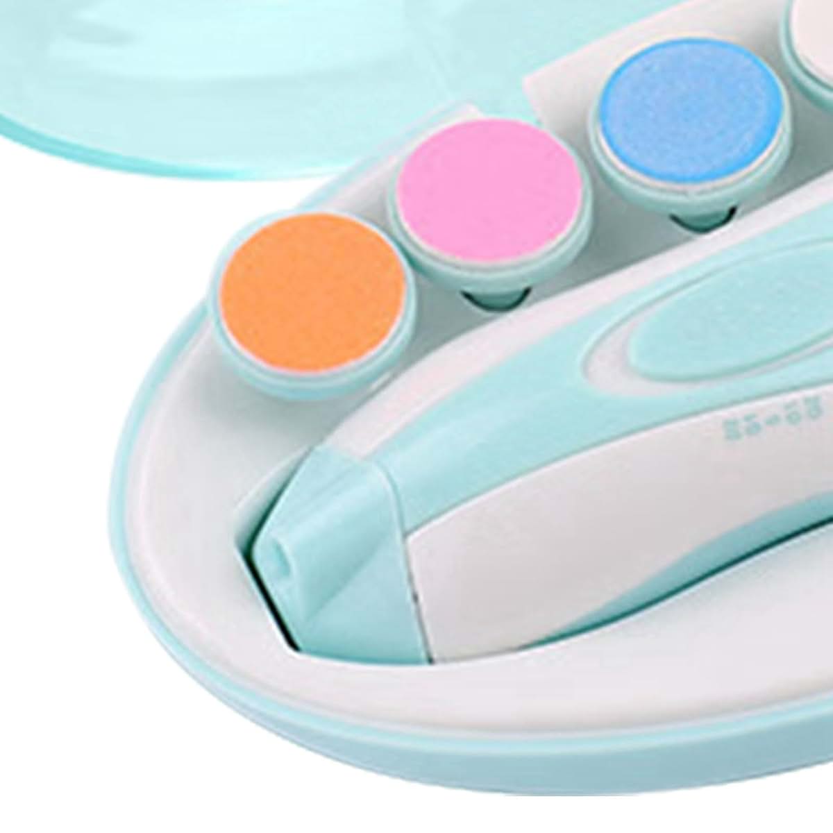 AMONIDA Baby Nail Trimmer Electric,Baby Nail File, Safe Operation, High Efficiency Electric Nail Grinder with Storage (photo 2)