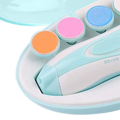 AMONIDA Baby Nail Trimmer Electric,Baby Nail File, Safe Operation, High Efficiency Electric Nail Grinder with Storage (photo 2)