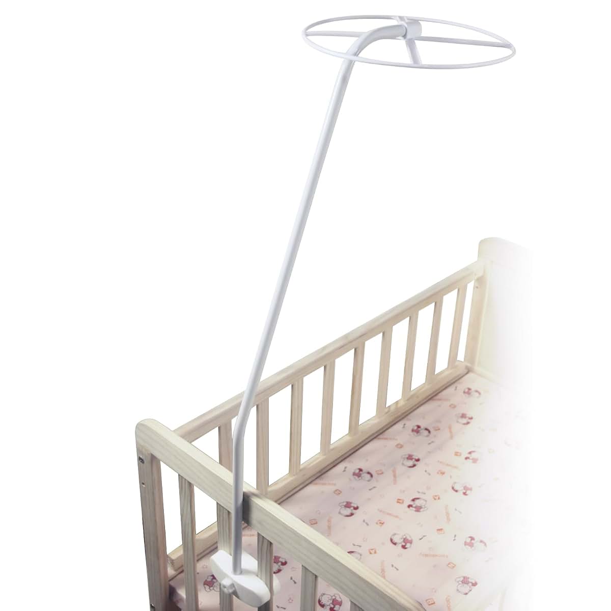 WGFOIP Crib Canopy Holder, Adjustable Height Baby Crib Canopy Stand Net Accessories (photo 2)