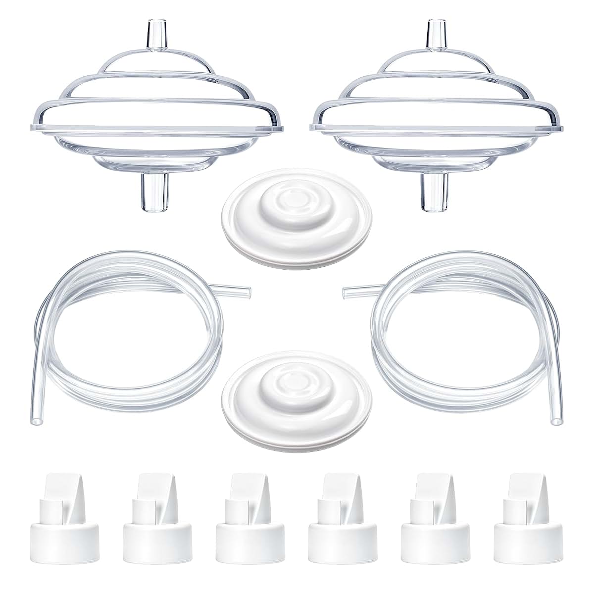 Replacement Breast Pump Parts Kit for Spectra S1, S2, S3, and 9 Plus Pumps