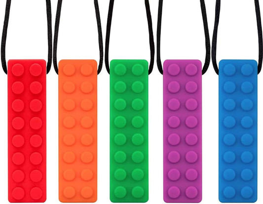 Seeway Chew Necklaces for Sensory Kids Helps Redirect Chewing Habits