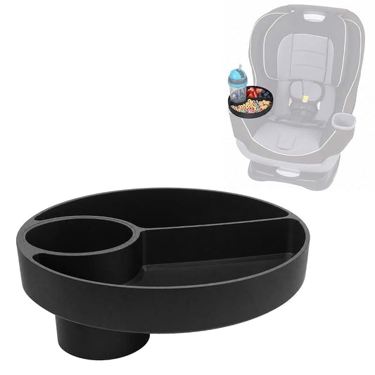 Semihacker Car Seat Snack Tray For 73-76Mm Cup Holders
