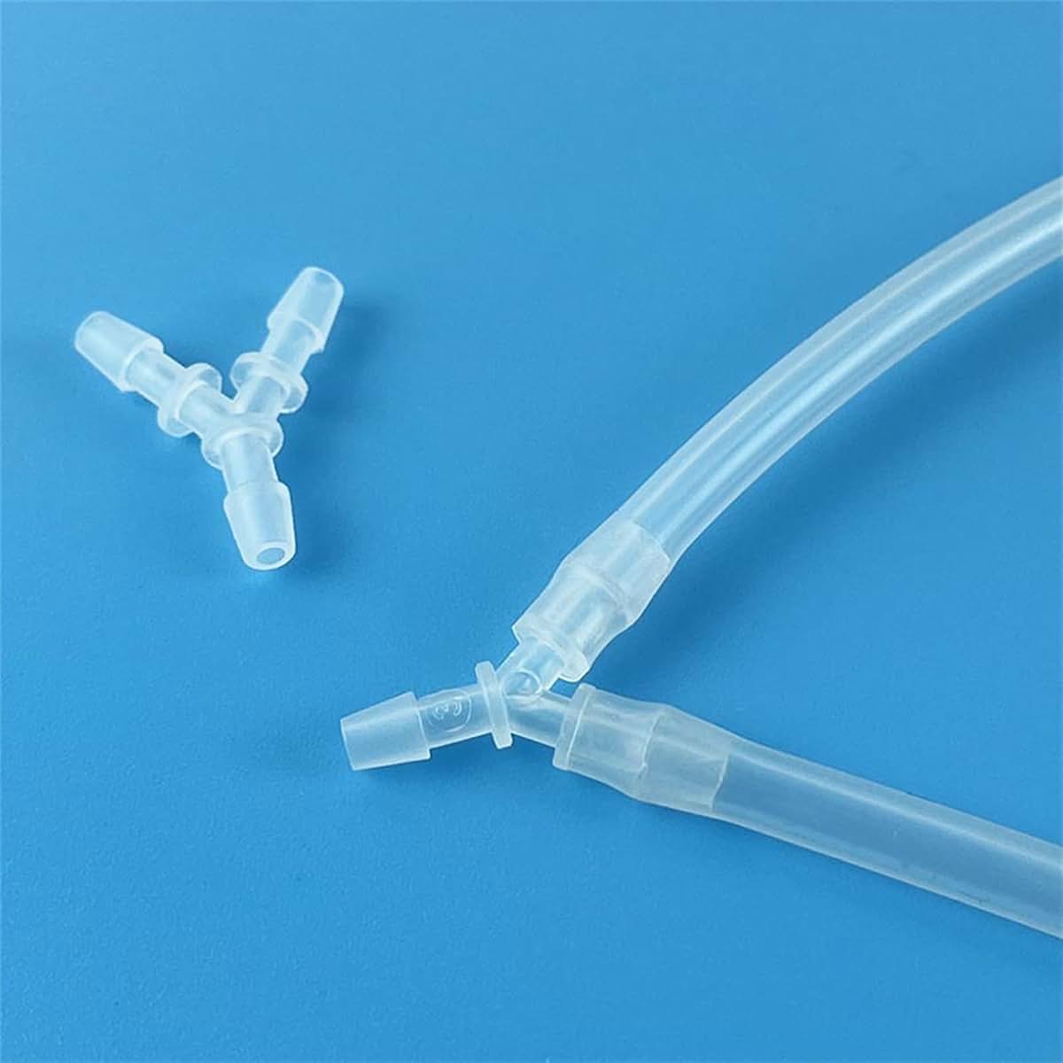 BAIMOQI Silicone Breast Pump Tube Connector Y Shaped