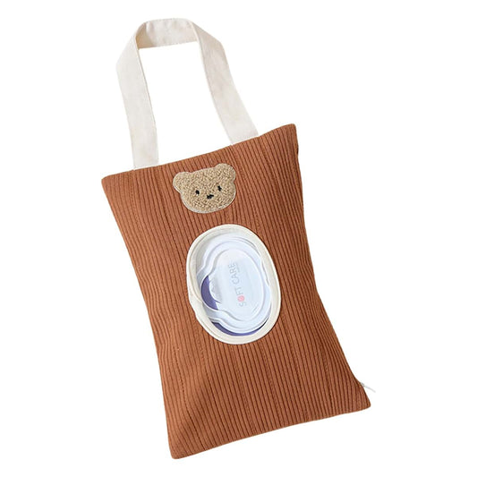 KMGDM Portable Baby Wipe Holder Refillable Dispenser Travel Case Watertight Wipe Storage Case Cotton for Diaper Bag