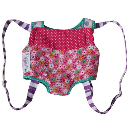 Baby Whitney Large Patchwork Front Carrier for Dolls or Stuffed Animals