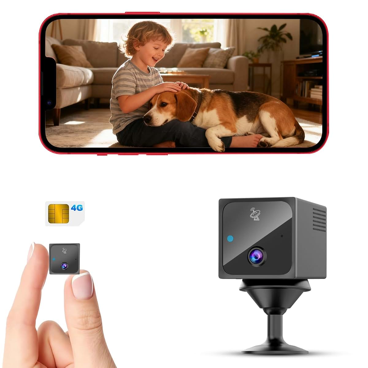 Baby Monitoring Camera for Home and Nursery Observation