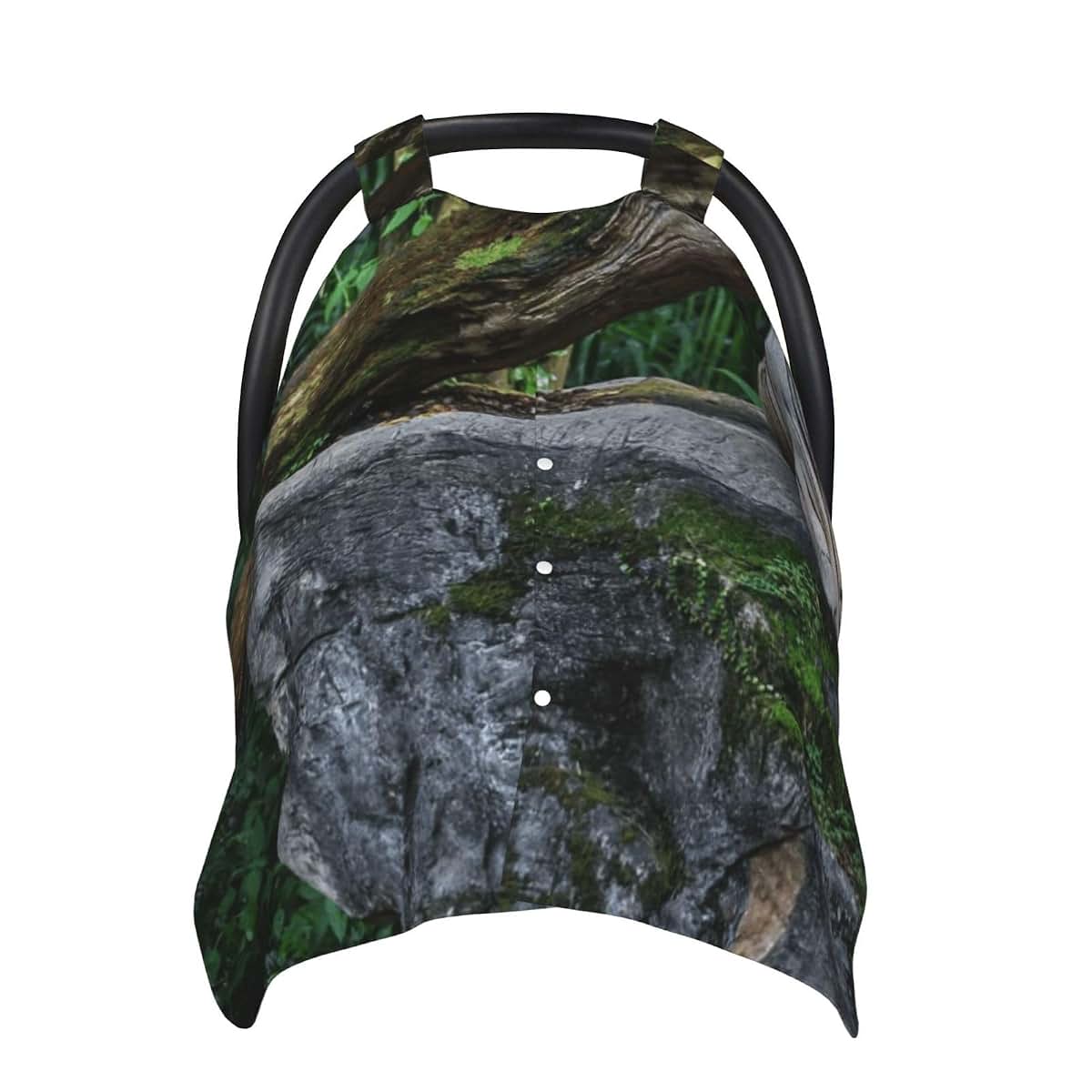 White Tiger Rest In Forest Baby Car Seat Canopy Cover Multi Use Nursing Cover