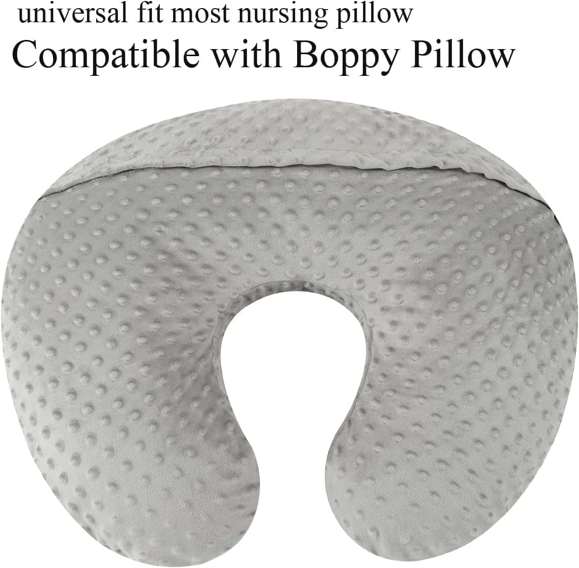 Bilokonda Nursing Pillow Cover Set, 2 Pack Dot Knitting Slipcovers