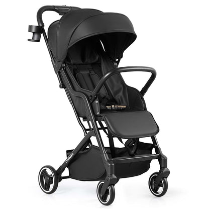 Cutebeams Compact Travel Stroller With One-Hand Fold And Adjustable Canopy