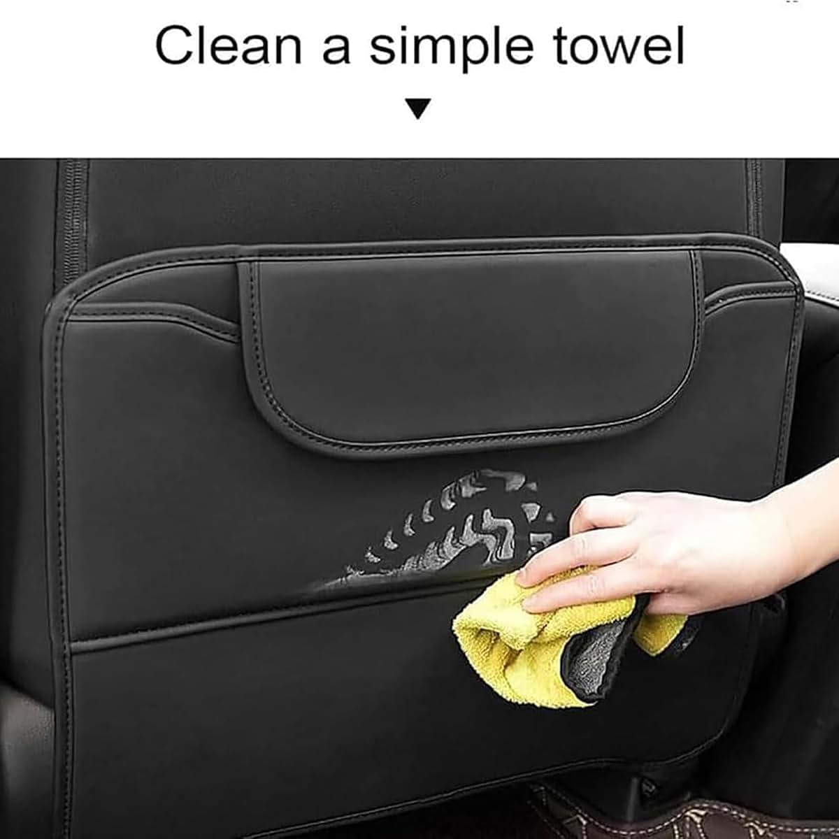 Bawpmaqy Car Seat Kick Mat Protectors In D/Coffee (photo 4)