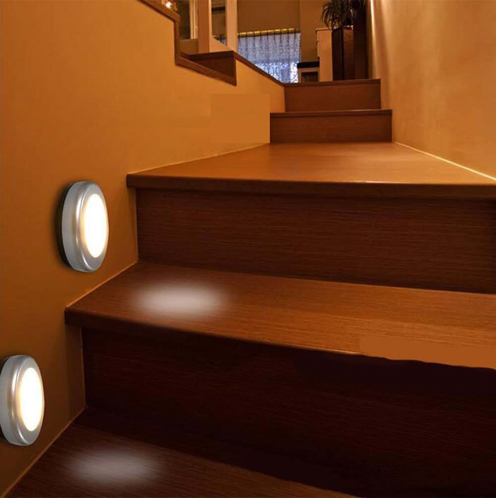 Duojin Round Body Motion Sensor Wall Light For Bedrooms (photo 4)