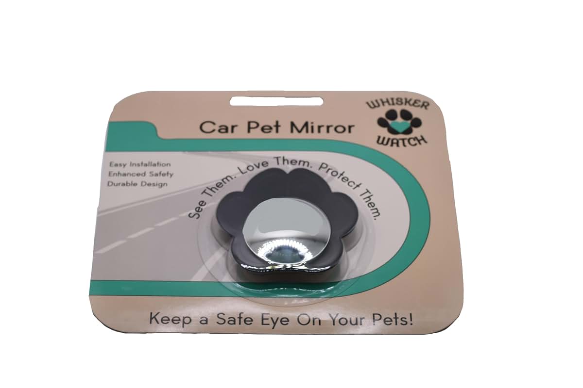 Whisker Watch Pet Car Mirror (photo 3)