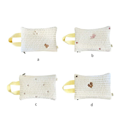 Psdndeww Refillable Wipe Holder Travel Pouch - Little Bear Design (photo 3)
