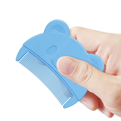 Uitndvyte Bear Shape Baby Hair Comb, Blue