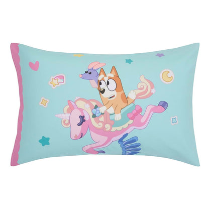 NoJo Bluey Best Day Ever 2-Piece Toddler Sheet Set