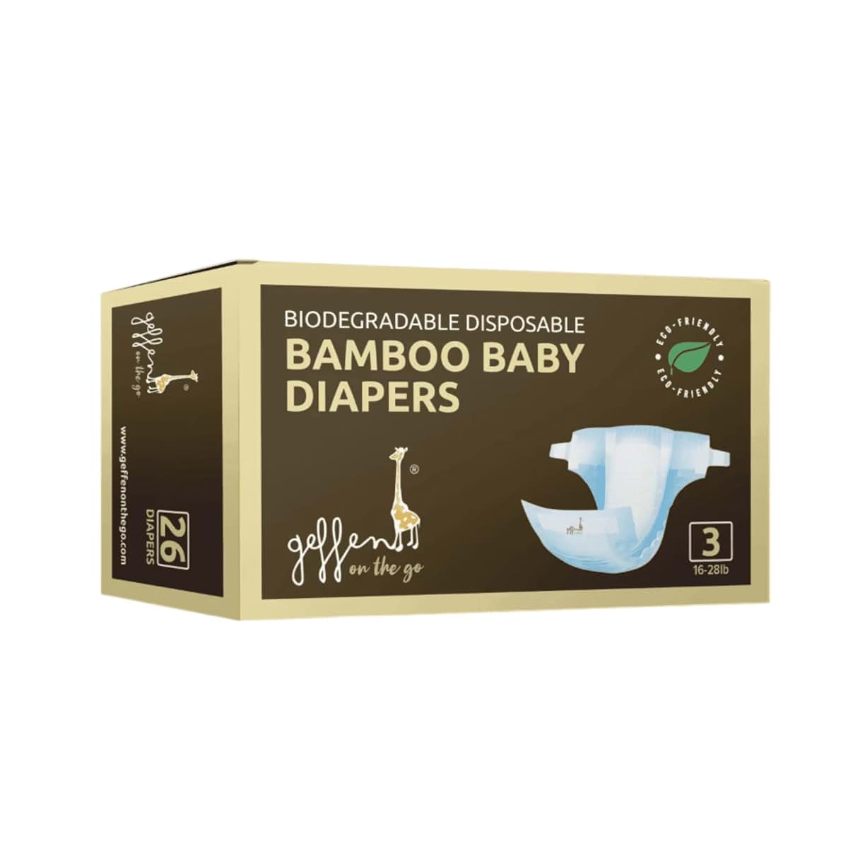 Geffen Baby Diapers, Size 1/Newborn Diaper Pack