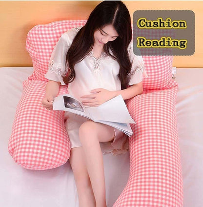 Zhangleiyv Full Body U-Shaped Pregnancy Pillow In Red