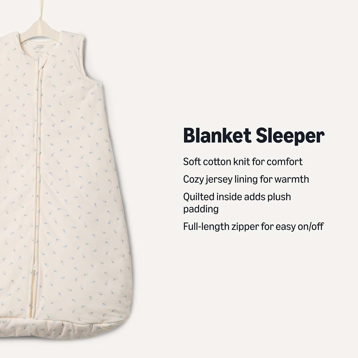 Amazon Essentials x Sofia Grainge Cotton Sleep Sack, 2.5 TOG Wearable Blanket (photo 2)