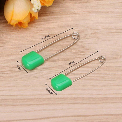 BabyOneStop 20 Count 2-Inch Cloth Diaper Pins for Fasteners