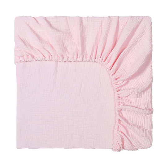 Yiming 88 Muslin Bassinet Sheet Soft Stretch Fitted Cradle Sheet