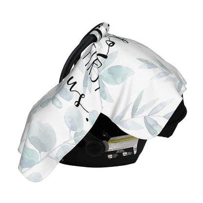 Breathable Baby Car Seat Cover & Nursing Cover - Multi-Use Stretch Fabric