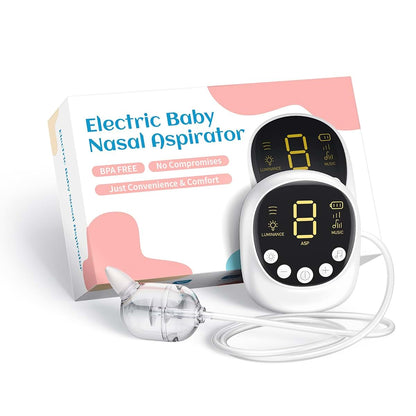 Electric Nasal Aspirator for Baby - Adjustable Suction & USB Charging