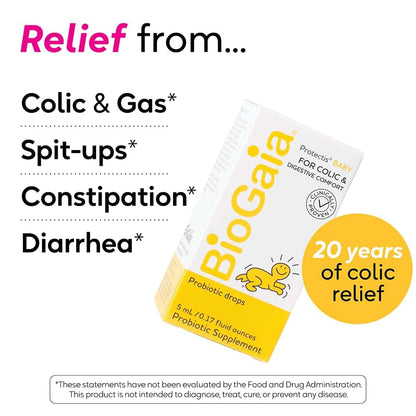 BioGaia Protectis Probiotic Drops for Baby, 2 x 5 ml Pack