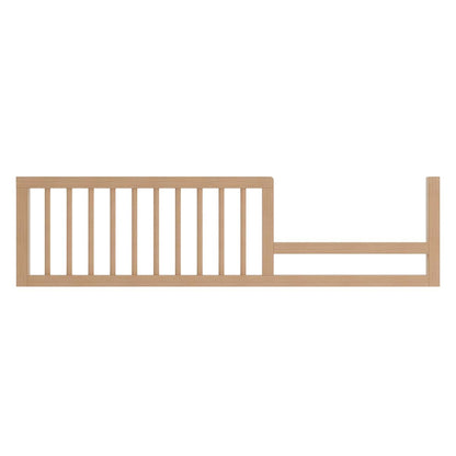 Evolur Cove Toddler Bed Rail Guard Conversion Kit, Natural Oak