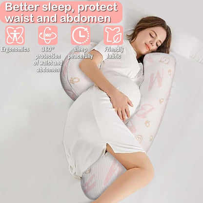 Oskeray Pregnancy Maternity Pillow With Detachable Adjustable Cover