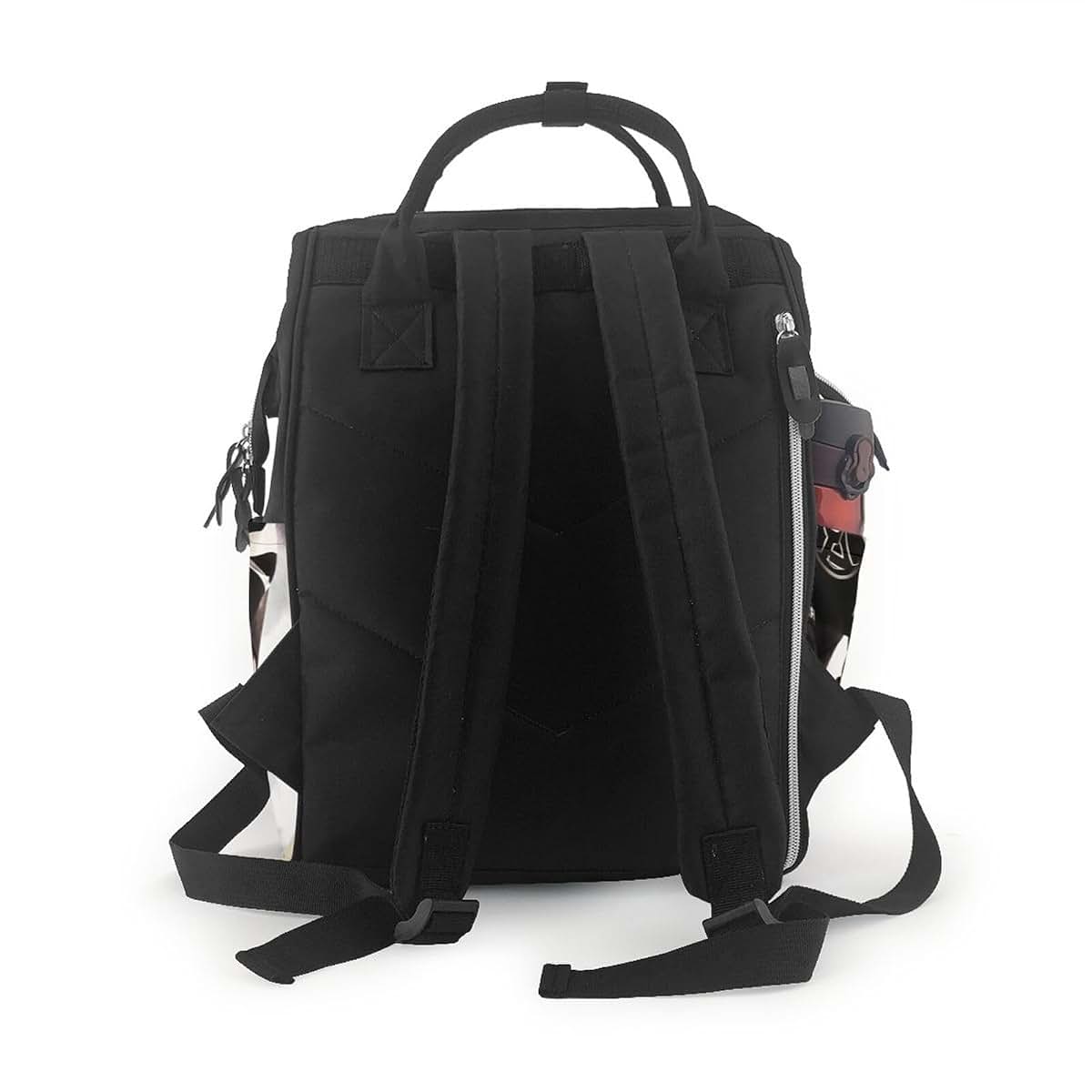 OUSIKA Ice Hockey Pattern Print Diaper Bag Multifunction Laptop Backpack Travel Daypacks Large Nappy Bag, Black, One