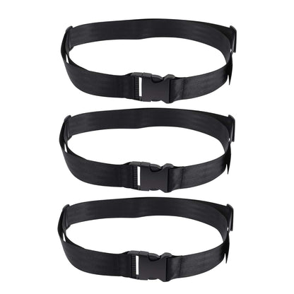 Adjustable Polyester High Chair Straps for Babies and Toddlers (3-Pack)