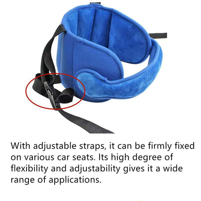 Adjustable Car Seat Head Support Band for Infants and Toddlers
