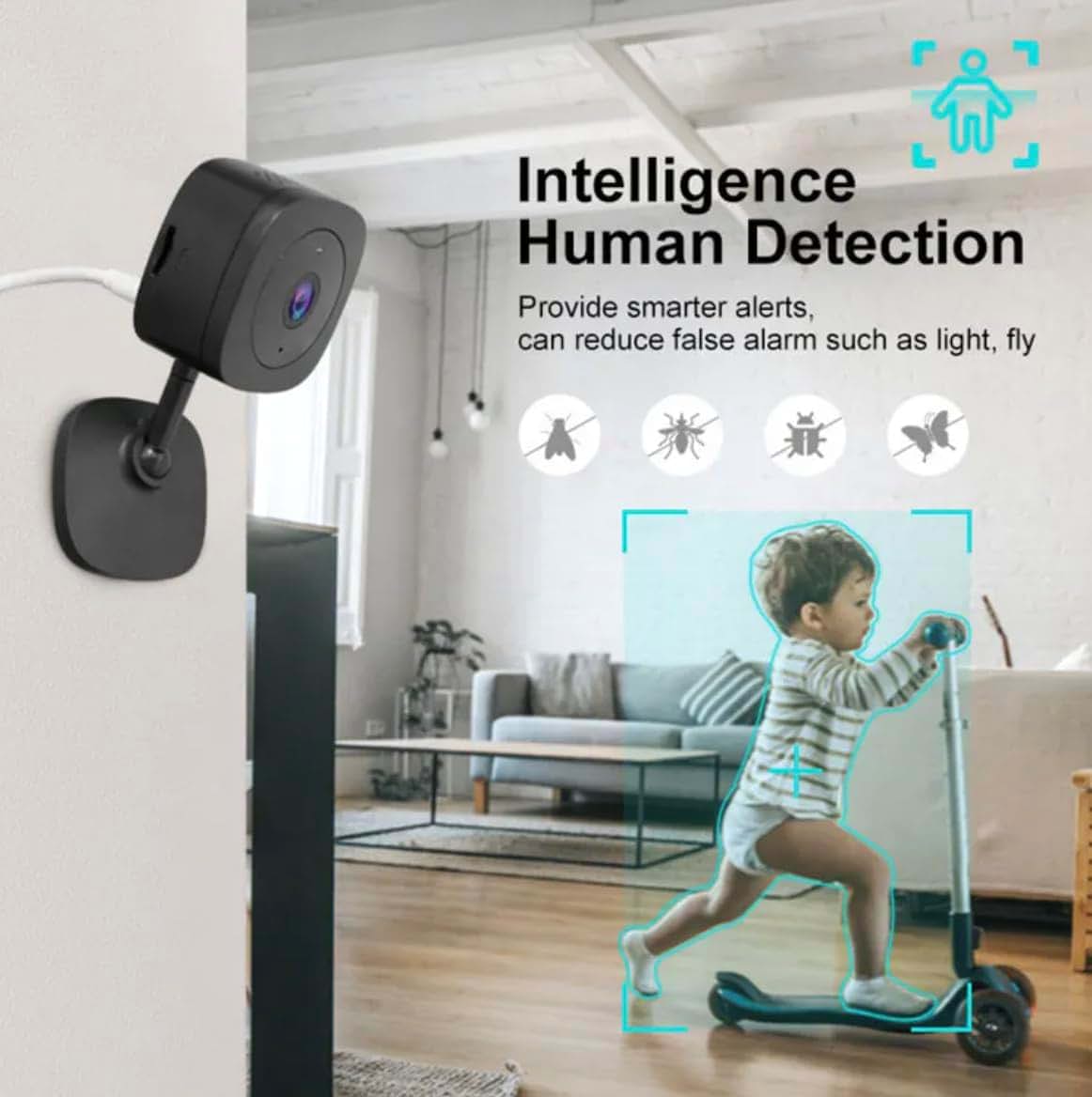 VicoSafe CK1 Indoor Security Camera With 2K Video And WiFi (photo 2)