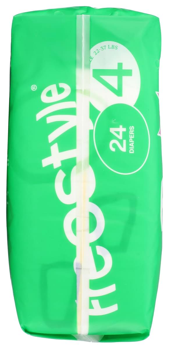 Freestyle Diapers, Diaper Size 4, 24 Count (photo 4)