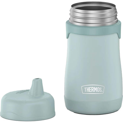 Thermos 10 oz Simple Pastels Insulated Stainless Steel Sippy Cup, Mint
