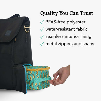Huhu Insulated Cooler Bag for Baby Bottles and Snacks