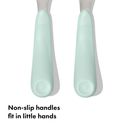 OXO Tot Fork and Spoon Set Opal