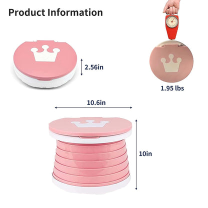 SunnySmile,Travel Potty,Car Potty for Toddler,Portable Toilet for Kids