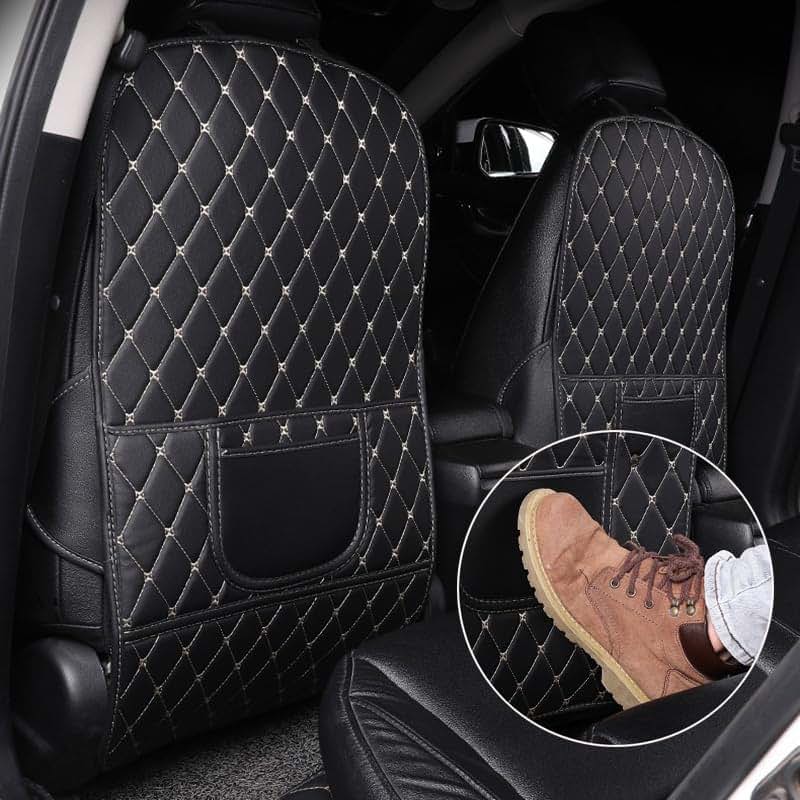 Car Seat Kick Mat Back Protector for Fiat 500X Seats