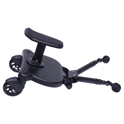 Khanceda Standing Board New-Universal Stroller Board with Detachable Seat 2in1 Sit and Stand Stroller Glider Board for (photo 4)