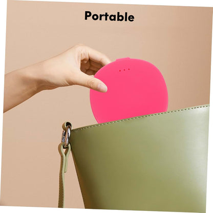 Hoement 2pcs Silicone Organizer Box for Period Disc and Pad Storage