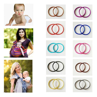 UNISOAR Aluminium Baby Sling Rings for Carriers & Slings