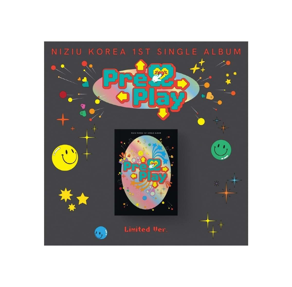 Dreamus NiziU 1st Single Press Play Limited Version Album