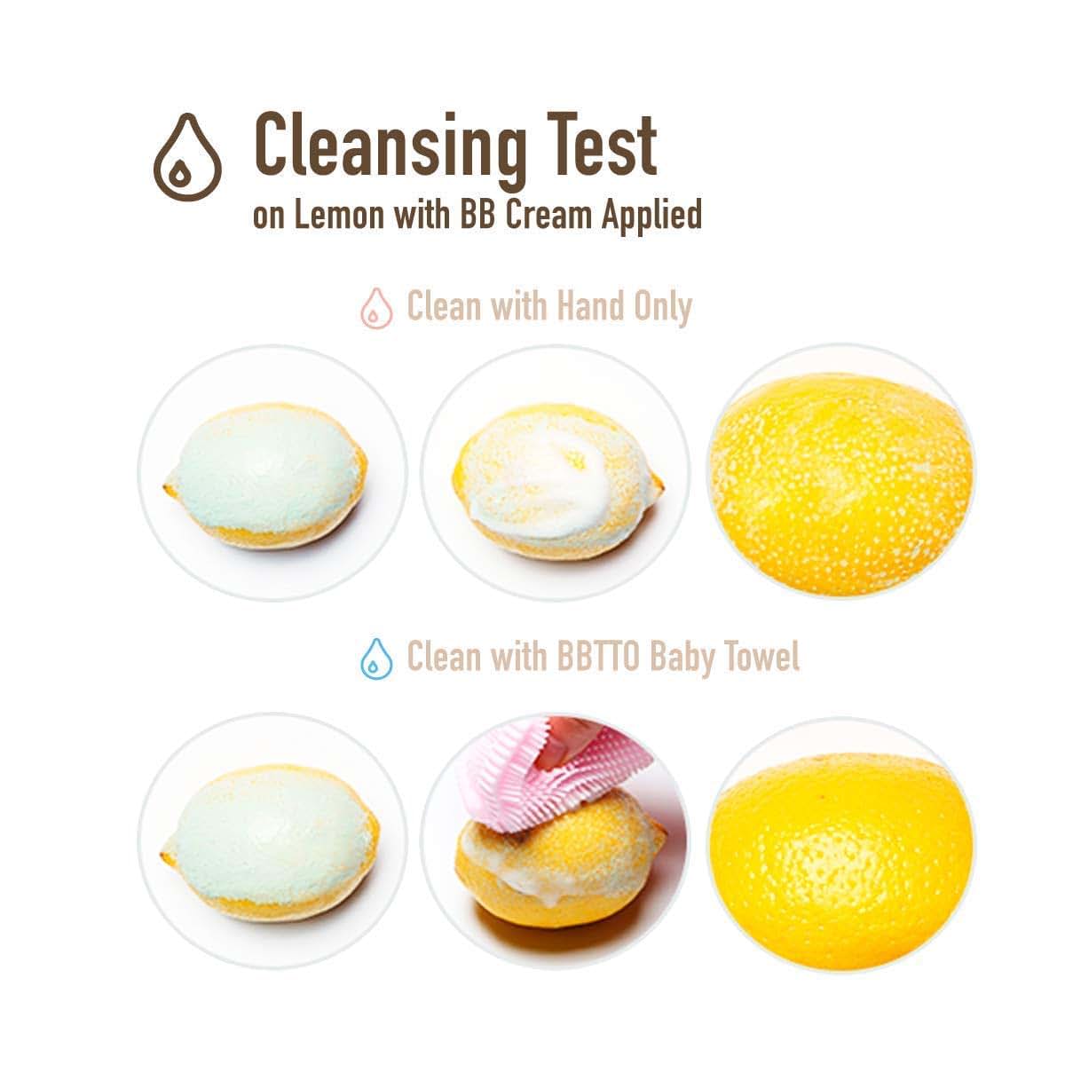 InfantCo Ultra Soft Silicone Bath Scrubber Sponge | for Baby and Dryskin (Baby Blue)