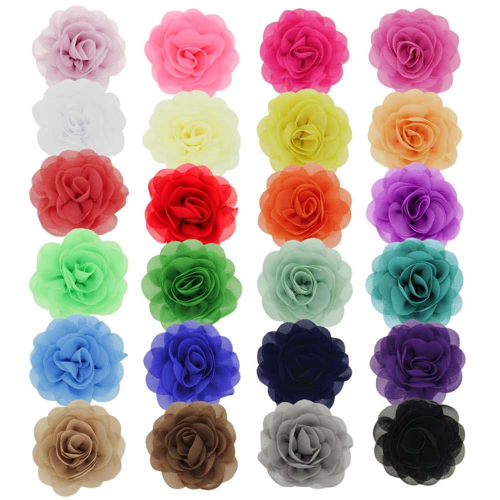 InSowni 24-Piece Alligator Hair Clip Set for Girls' Accessories