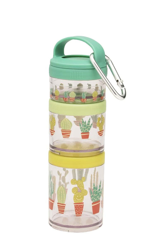 Oré Originals Ore Originals Happy Cactus Twist & Snack Stacker, 1 EA