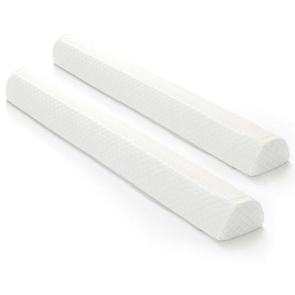 Shinnwa Memory Foam Bed Bumpers for Toddlers & Kids (2-Pack)